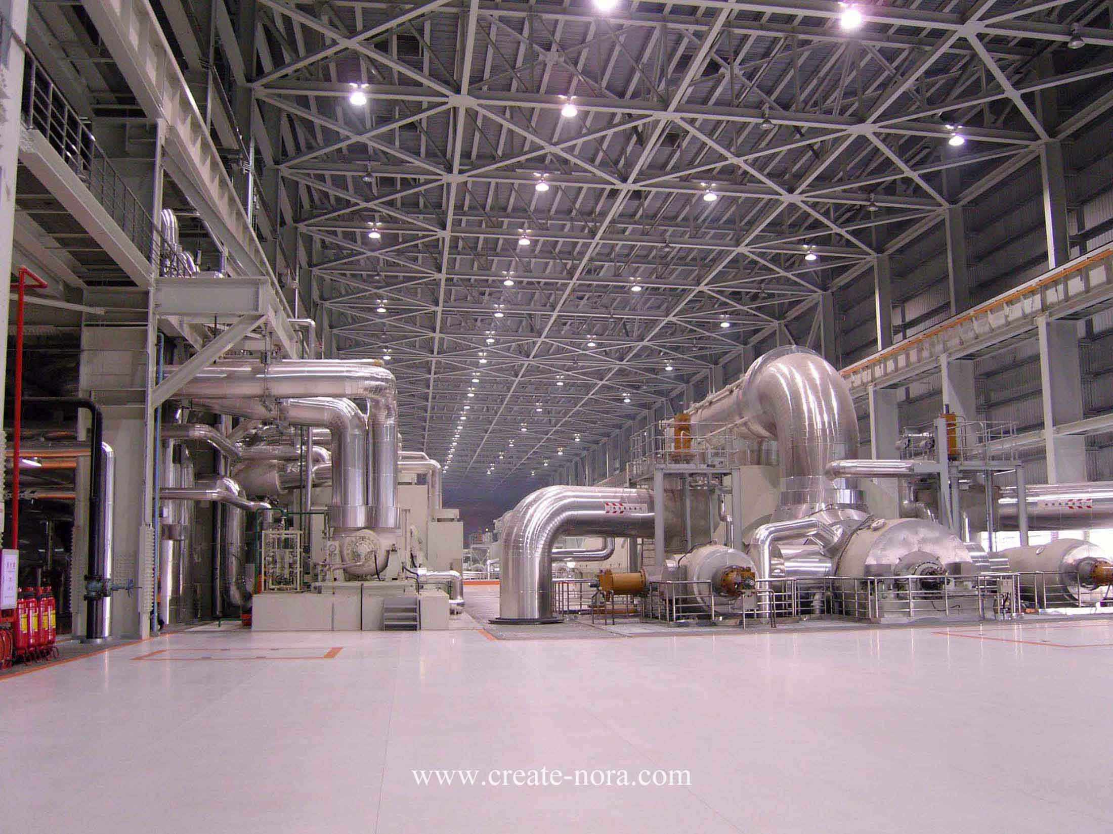 the photo of nora rubber flooring in Yuhuan Power Plant 2